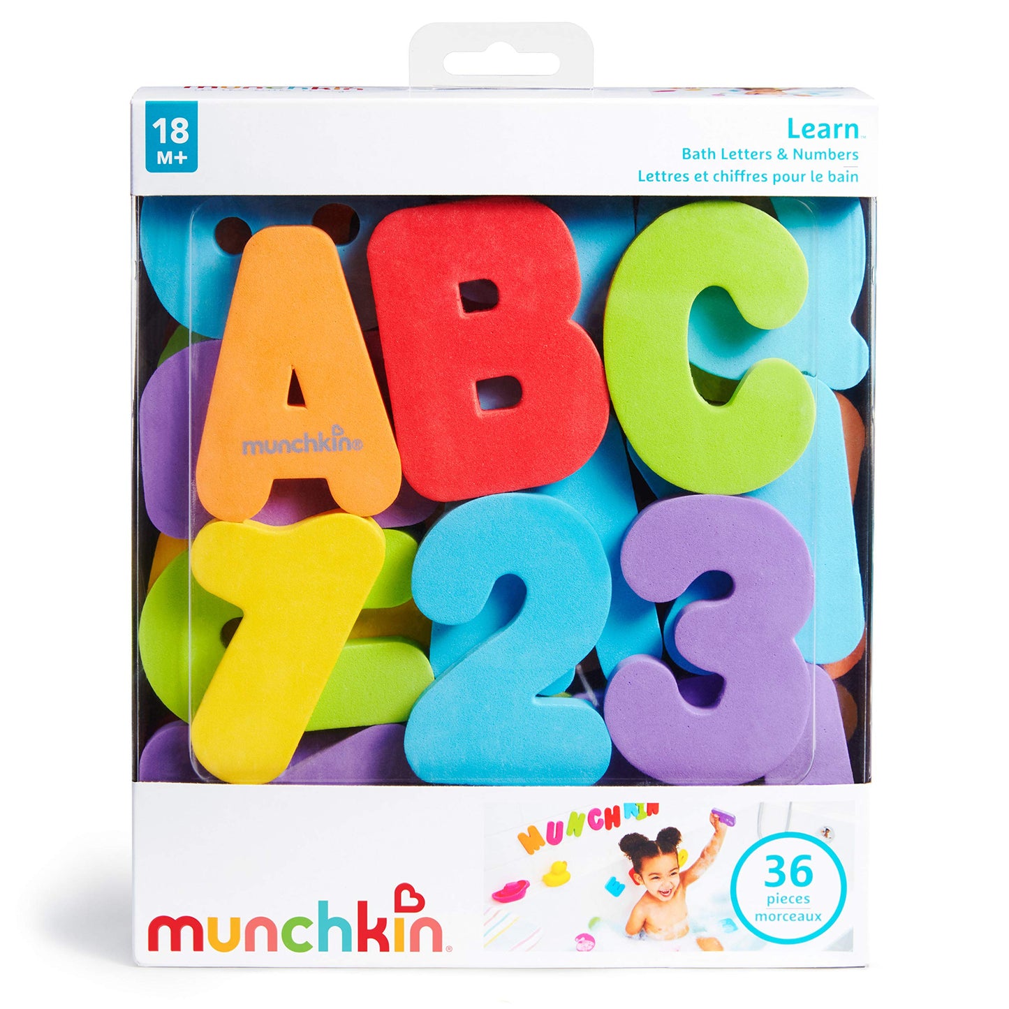 Munchkin Bath Letters and Numbers 36pc