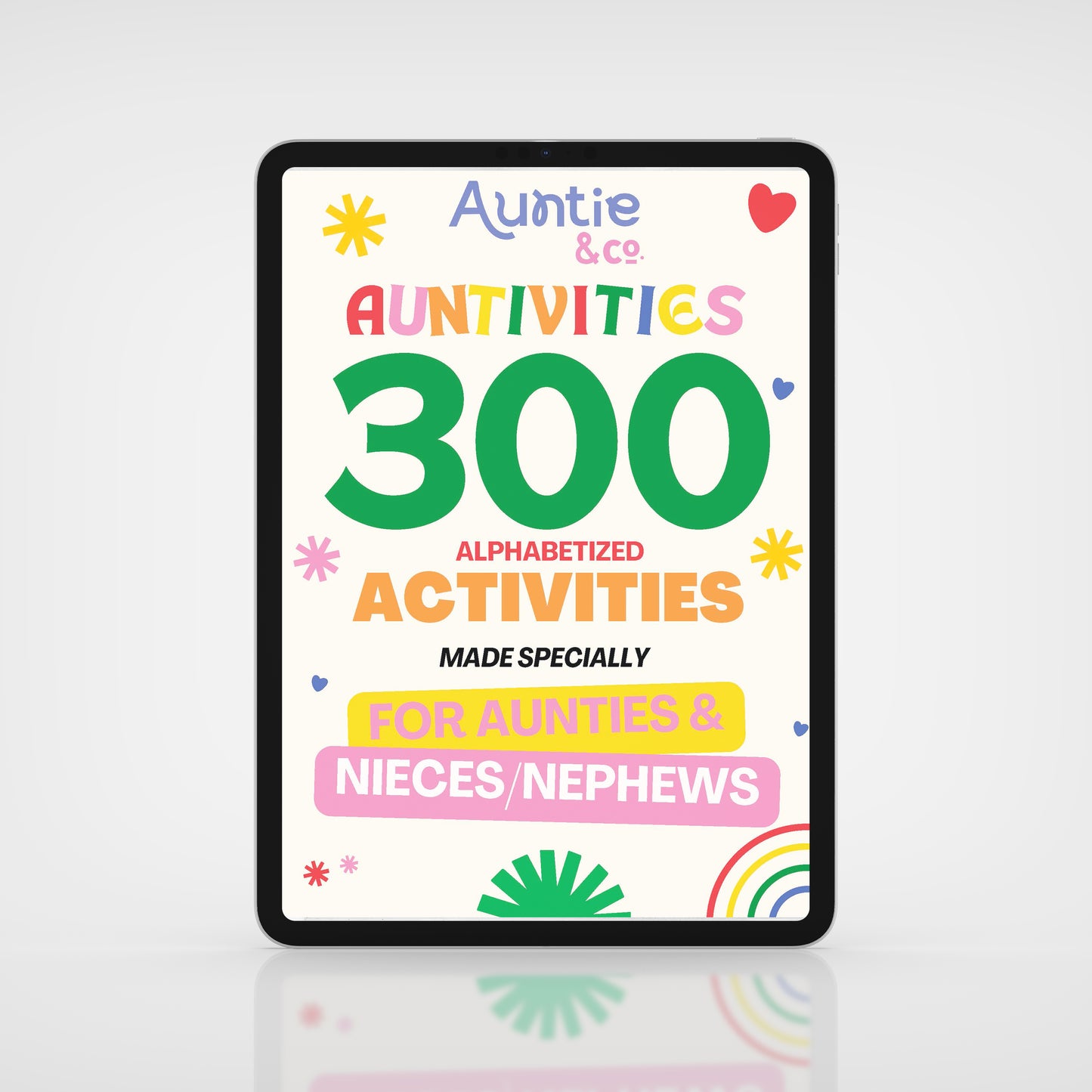 Auntivities: 300 Alphabetized Activities Digital Guide